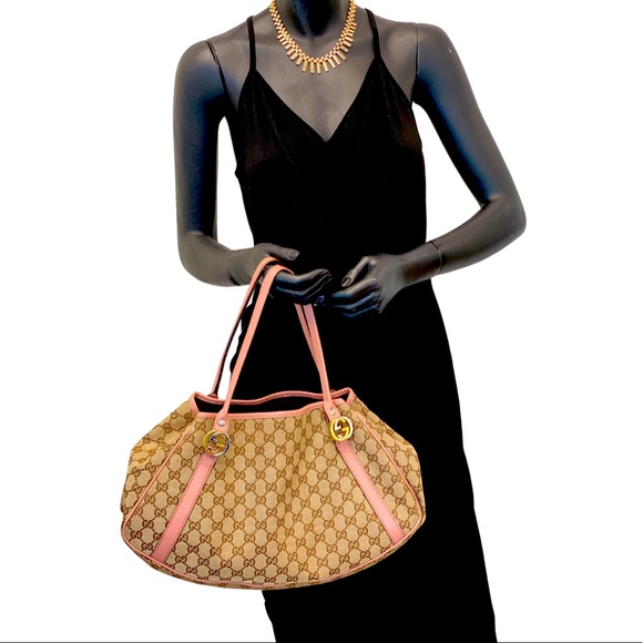 Gucci | Medium GG Canvas Twins Tote - Picture 1 of 6